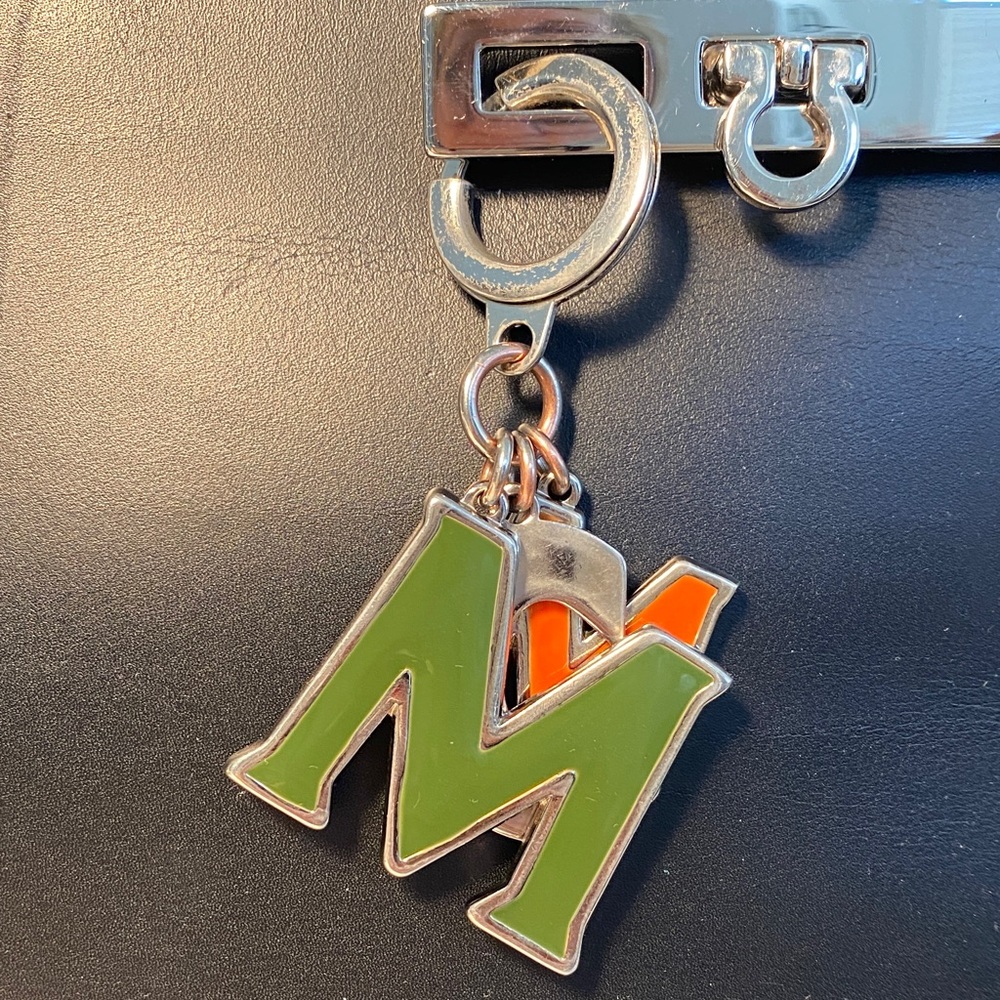 ❌SOLD ❌MCM Enamel Key Chain Bag Charm - Picture 2 of 7
